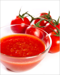 Томатный соус из помидоров в собственном соку
