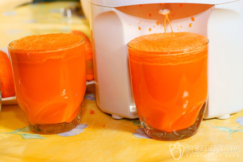 как приготовить морковный сок 