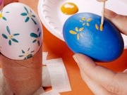 Как покрасить яйца