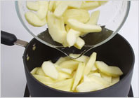 Приготовление яблочного соуса