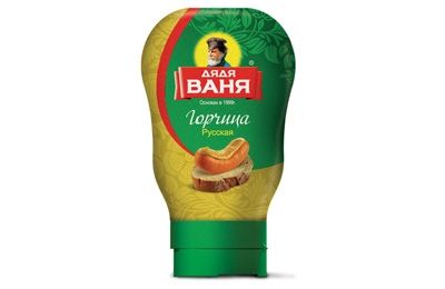 Горчица «Дядя Ваня» в новом формате