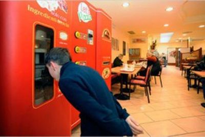 Появились автоматы для выпечки свежей пиццы