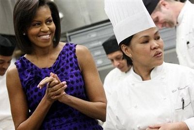 Мишель Обама меняет образ жизни своего повара 