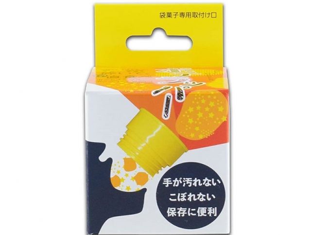 В Японии придумали гаджет, чтобы пить чипсы из пакета