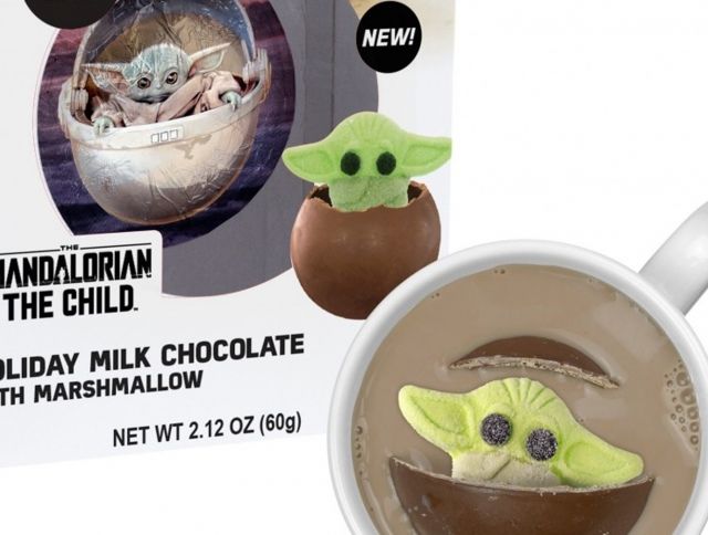 Поклонники «Звездных войн» могут выпить горячий шоколад с малышом Йодой