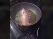 Индонезийка приготовила во фритюре аквариумную рыбку мужа