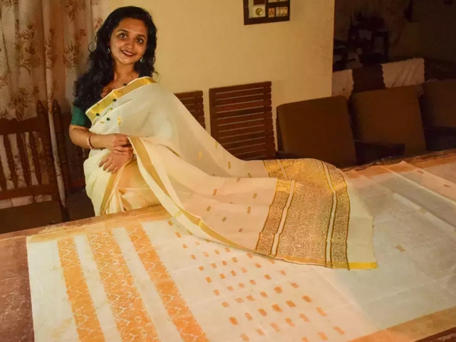 Кондитер из Индии впервые создал съедобную традиционную индийскую одежду