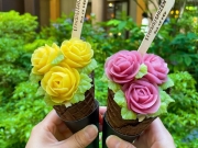 В японском кафе подают самое красивое мороженое в мире