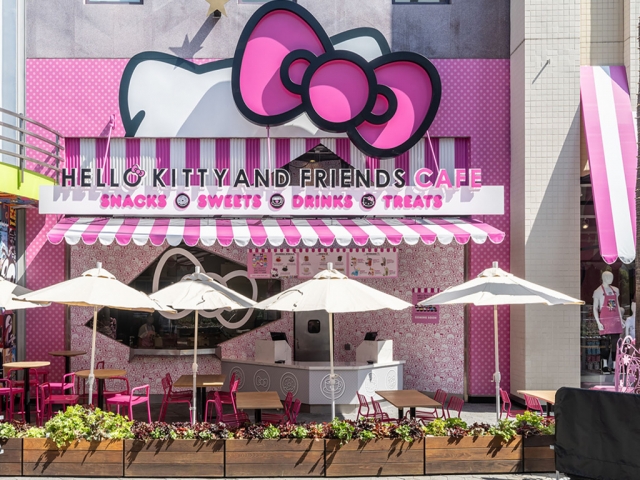 В Лос-Анджелесе открылось очень милое кафе Hello Kitty