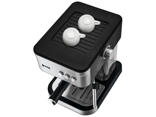Кофеварка VITEK VT-8468 оснащена платформой для подогрева чашек