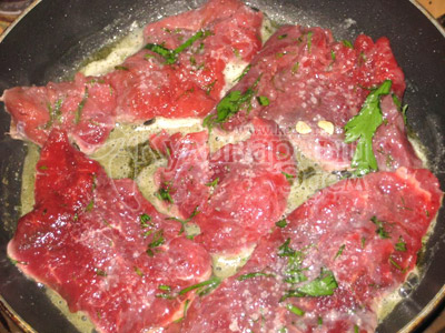 Бифштекс из говядины с папайей – кулинарный рецепт