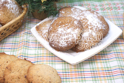 Рождественское ореховое печенье