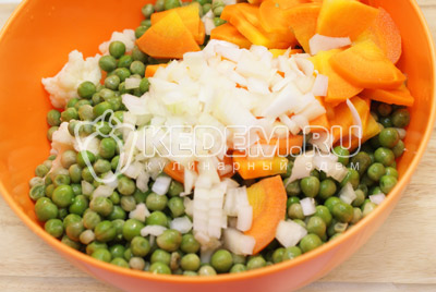 Овощной салат на зиму – кулинарный рецепт