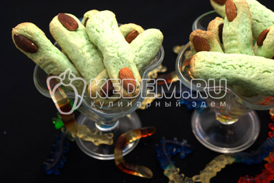 Печенье «Зеленые пальцы»