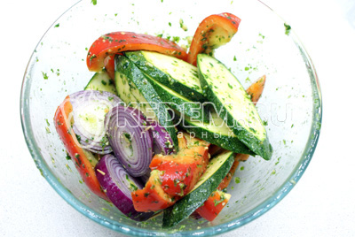 Пита на гриле с овощами – кулинарный рецепт