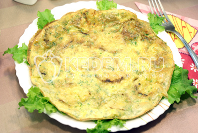 Кабачки с яйцом в духовке
