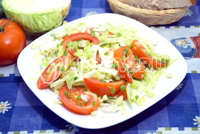 Овощной салат с ревенем «Рэнди»