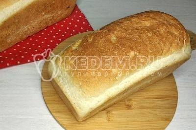 Домашний хлеб в духовке готов