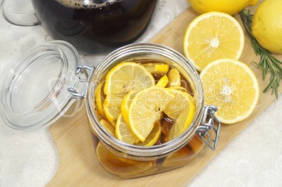 Лимон с медом
