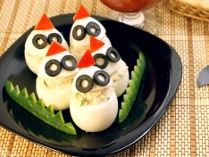 Фаршированные яйца «Привидения»