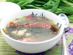 Суп с щавелем и черемшой - рецепт