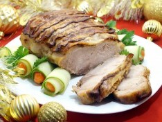 Мясо с беконом «Новогодний романс»