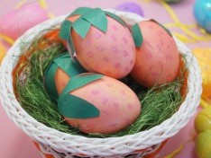 Яйца крашенные «Ягодки»