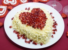 Салат «Влюбленный Валентин»