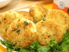 Рисовые котлеты с овощами