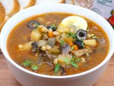 Грибная солянка