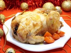 Фаршированная курица «Праздничная» - рецепт