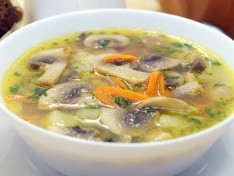 Грибной суп из шампиньонов - рецепт