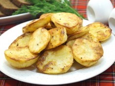 Картофель запеченный в духовке - рецепт