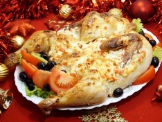 Курица с сыром в духовке «Жар-птица» - рецепт