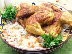 Курица запеченная «По-восточному» - рецепт
