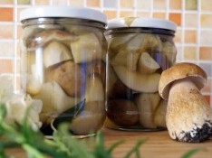 Маринованные белые грибы «Закусочные» - рецепт