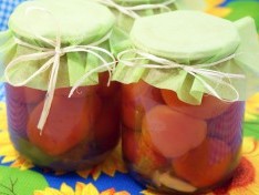 Маринованные помидоры сладко-острые - рецепт