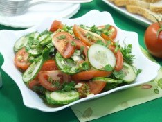 Овощной салат «Дачный» - рецепт