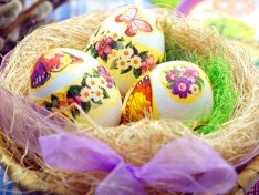 Пасхальные яйца «Бабочки-цветочки» - рецепт