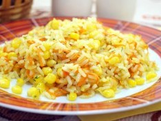 Рис с кукурузой - рецепт