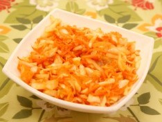 Салат из капусты с морковью и уксусом - рецепт