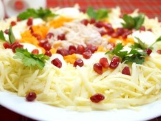 Салат с курицей «Алматинский» - рецепт