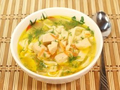Суп-лапша с курицей «По-домашнему» - рецепт