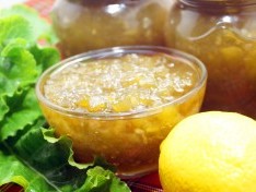 Варенье из ревеня с лимоном - рецепт