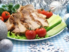 Запеченное мясо в фольге на Новый год - рецепт