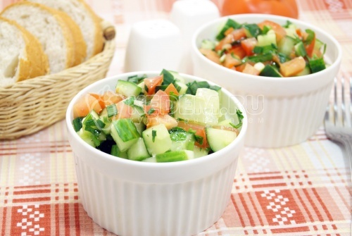Овощной салат Весенний