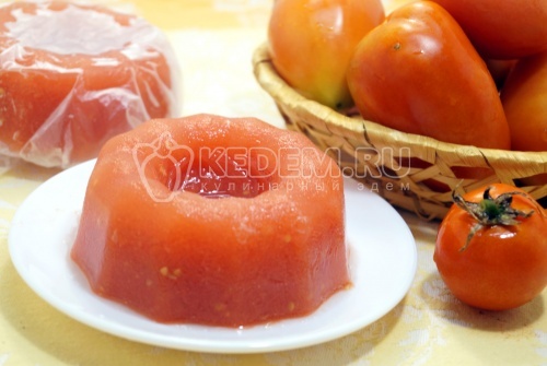 Как заморозить помидоры на зиму, рецепт с фото