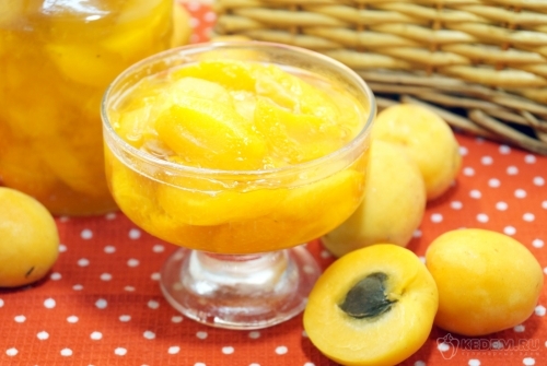 Абрикосовое варенье дольками