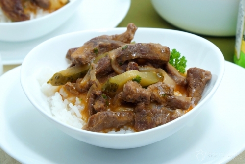 Азу из говядины с рисом
