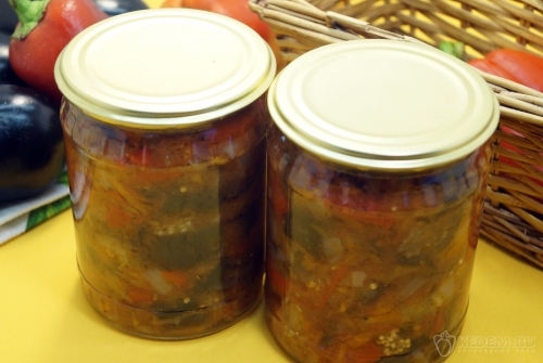 Баклажаны на зиму без стерилизации